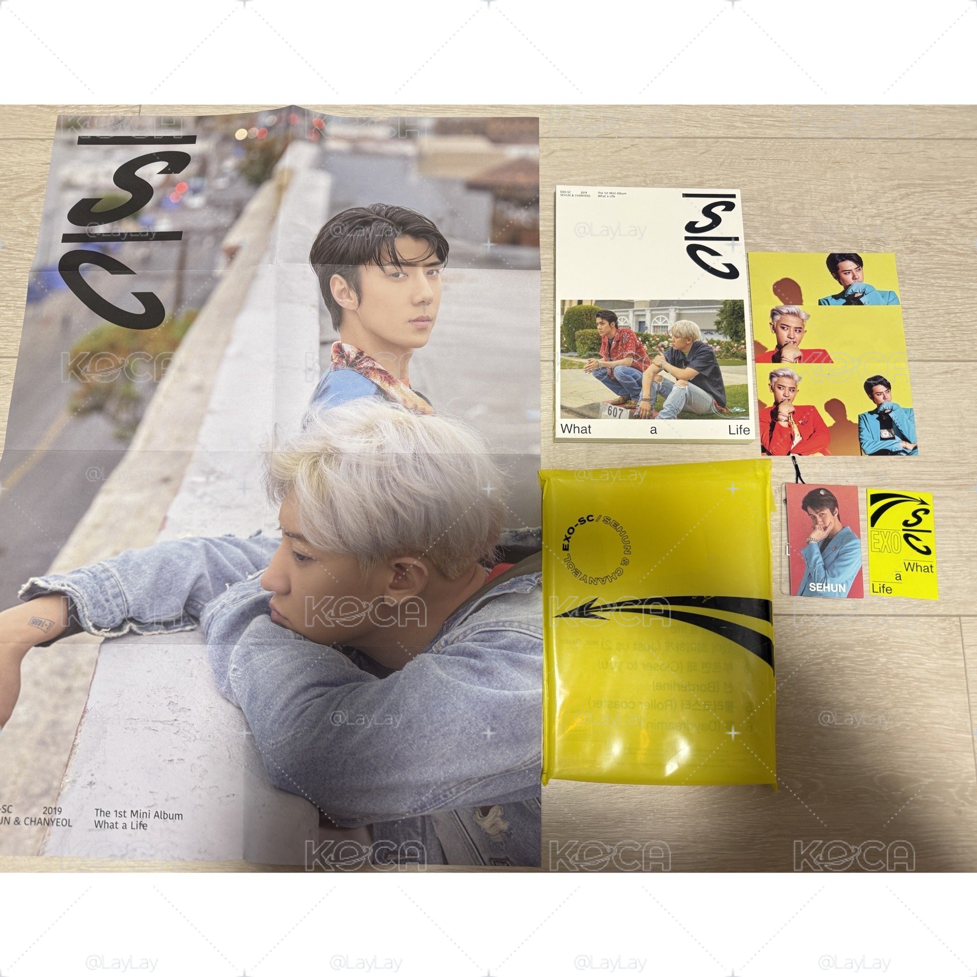 EXO-SC What a life空專（世勳燦烈雙人版海報）