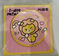 i-dle minini咖啡廳快閃店 徽章 pu徽章