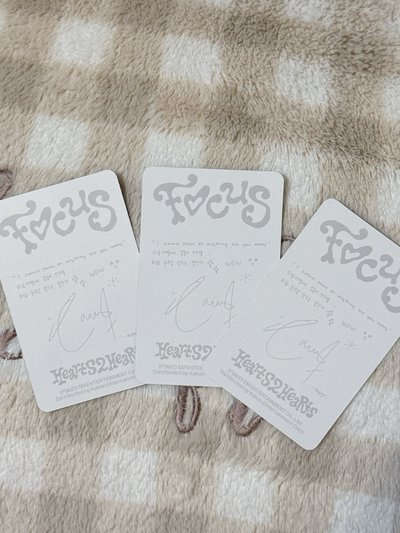 Focus 專輯卡 PB ver.（Carmen）