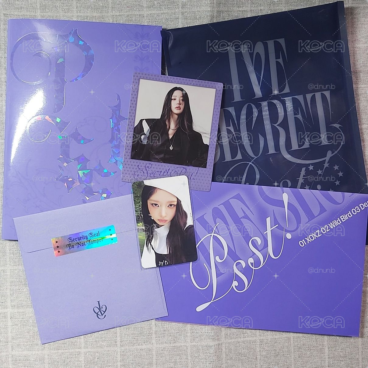已拆專 員拍立得 怜專卡 SECRET 專輯 Past! ver.