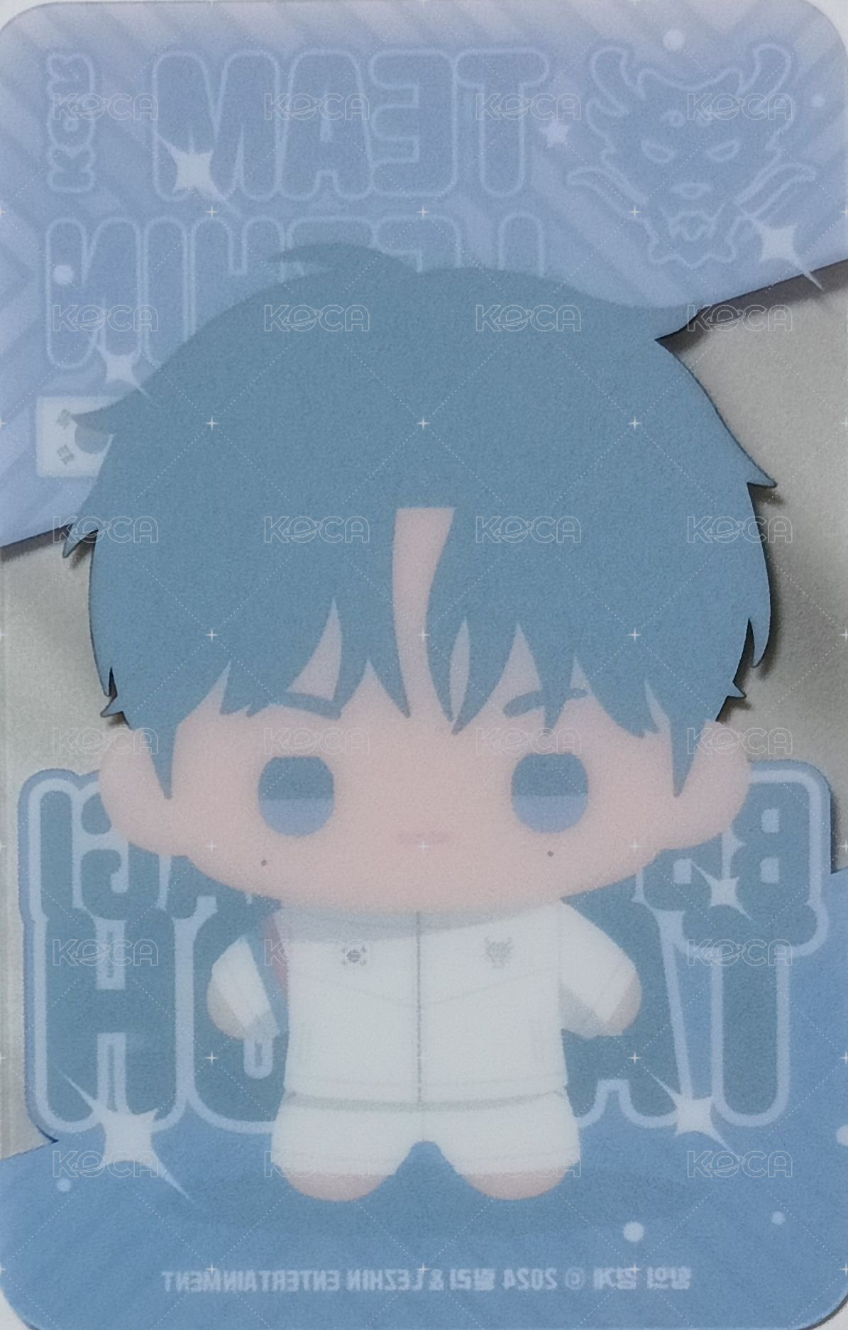 2024 TEAM LEZHIN JMEESHOP 韓國限定 入場卡 / 場限卡 透卡 背面