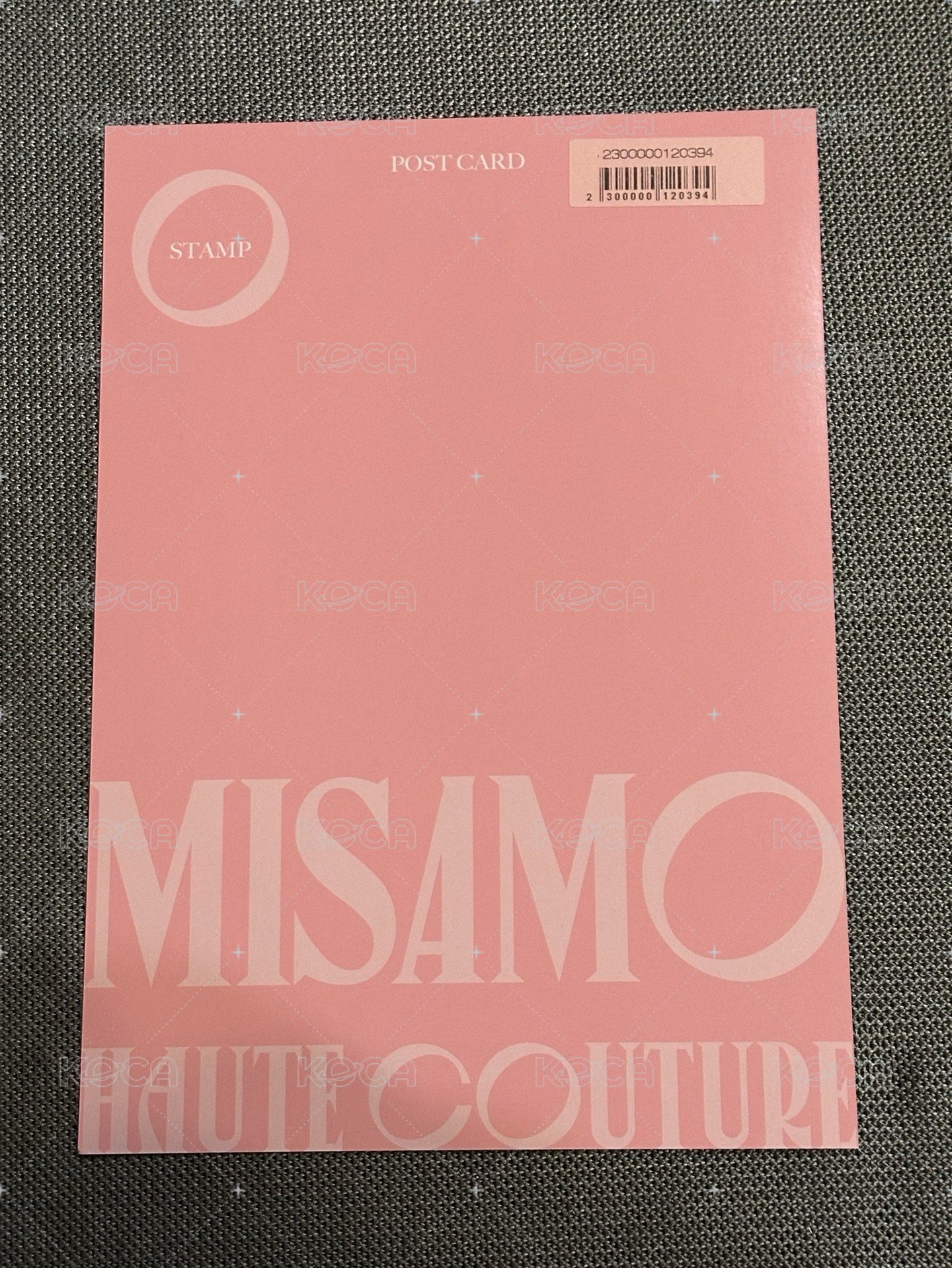 HAUTE COUTUR once japan 初回特典 明信片 