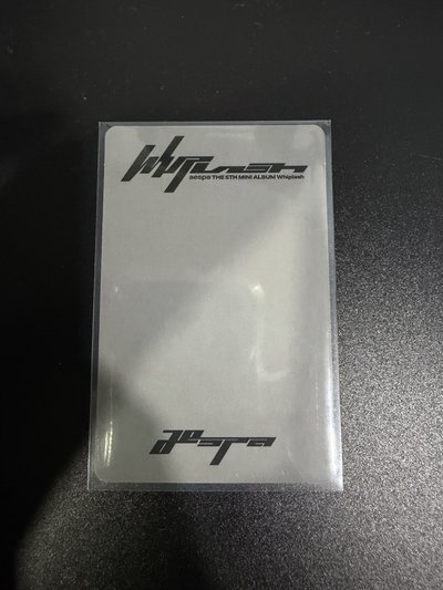 aespa【Whiplash】華納冬柚雙人卡