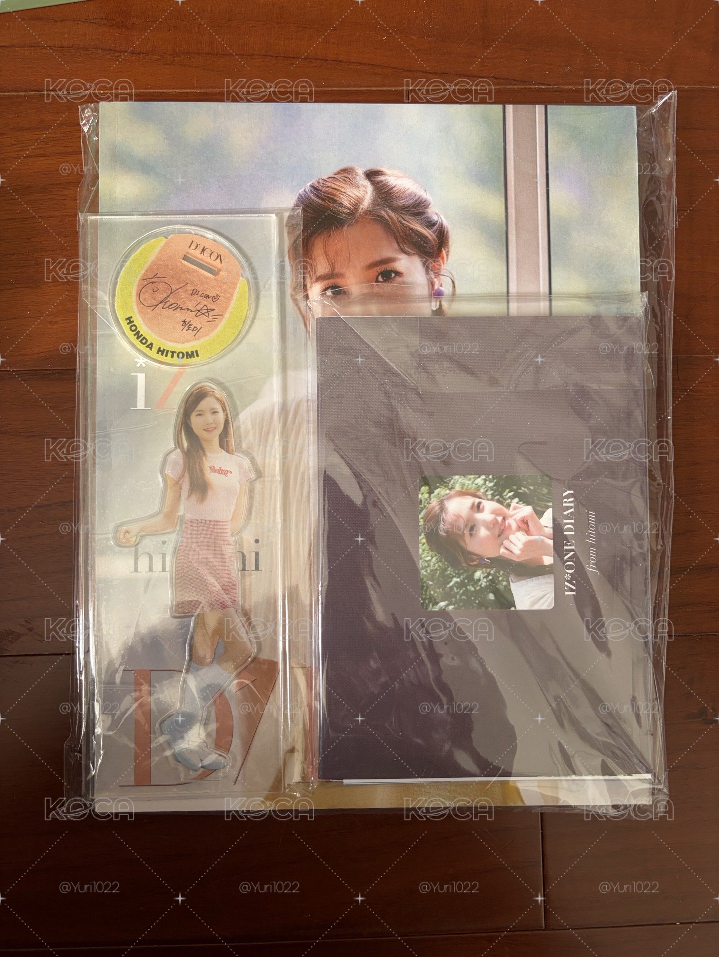 本田仁美 IZ*ONE 舊DICON 網球 雜誌 
