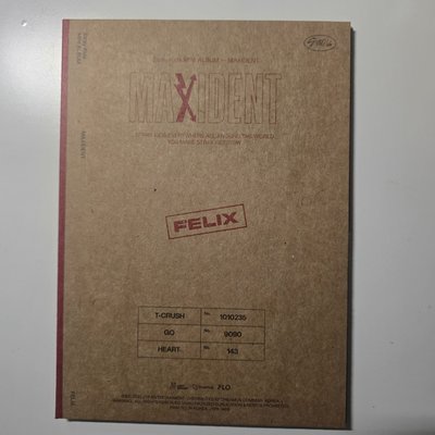 Stray Kids MAXIDENT 單封🐥Felix 菲菲