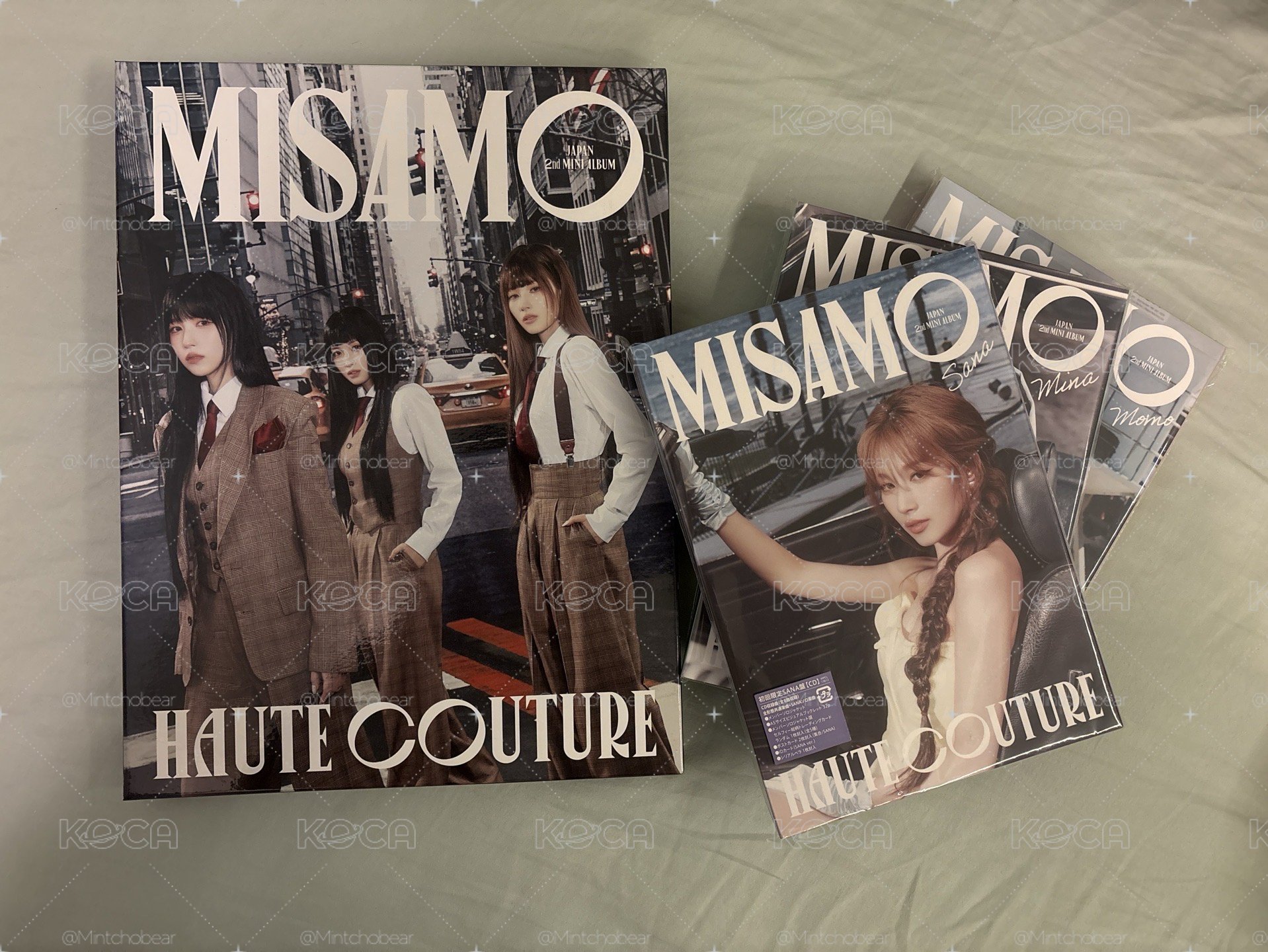 TWICE MISAMO Haute Couture 初回限定加單封套組