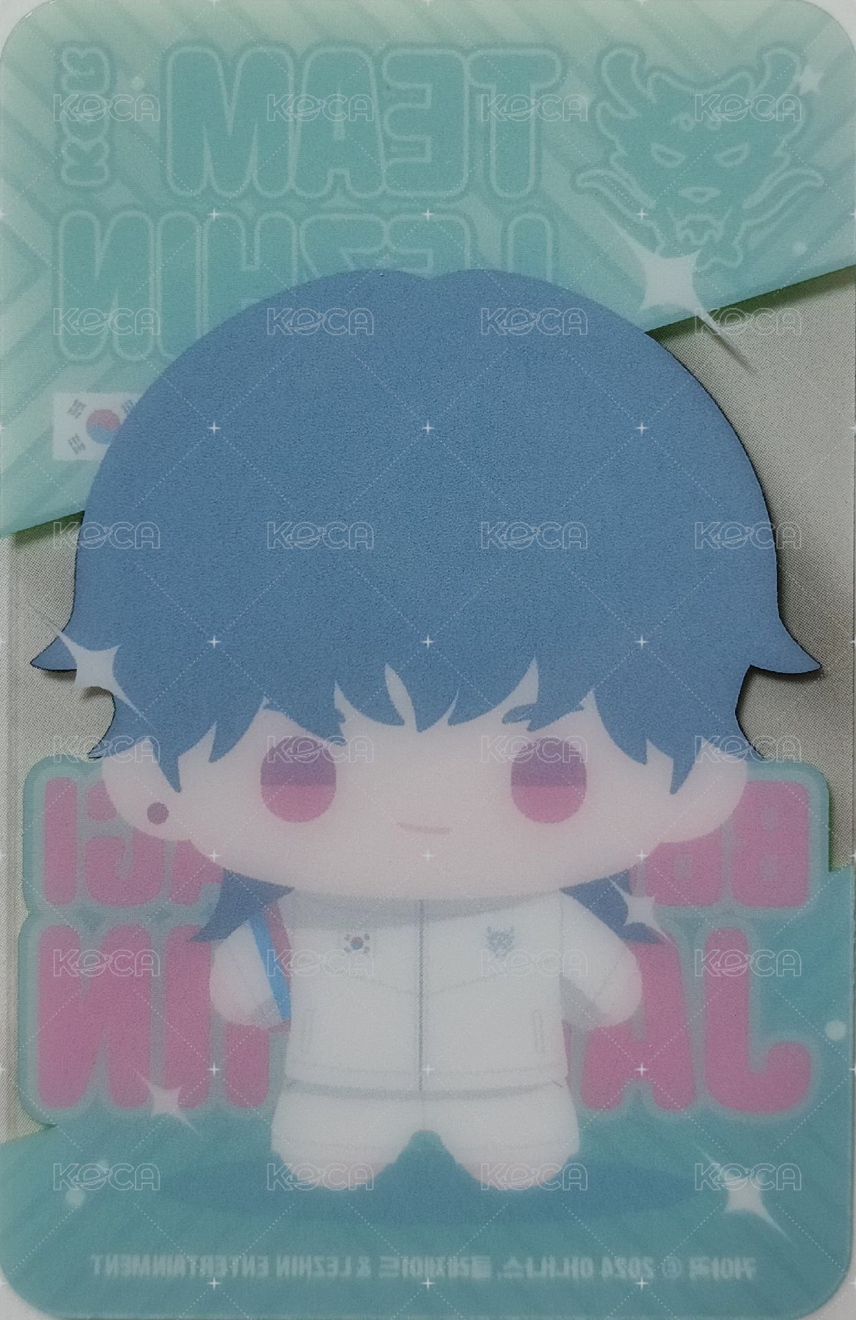 2024 TEAM LEZHIN JMEESHOP 韓國限定 入場卡 / 場限卡 透卡 背面