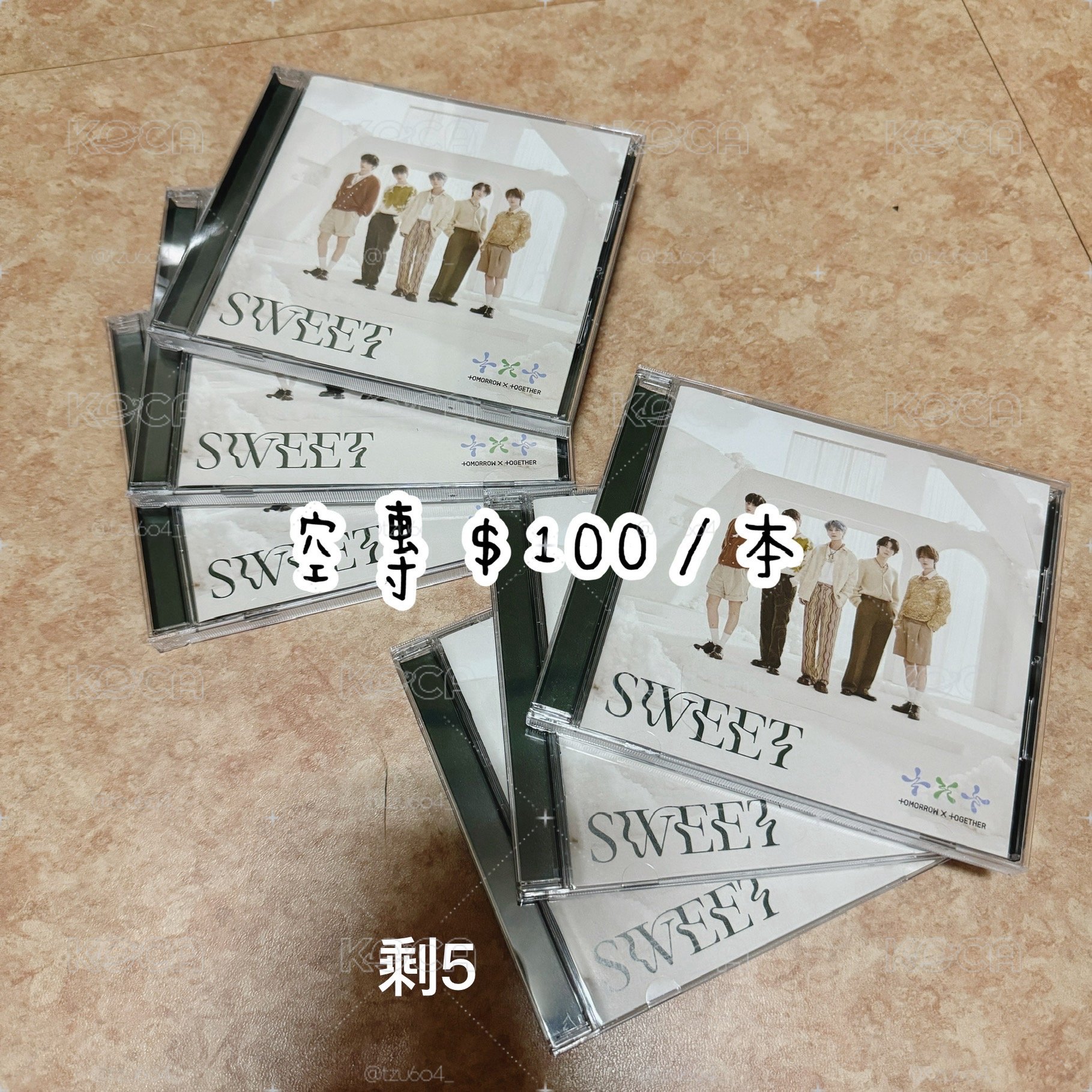 SWEET 通常盤 專輯 空專