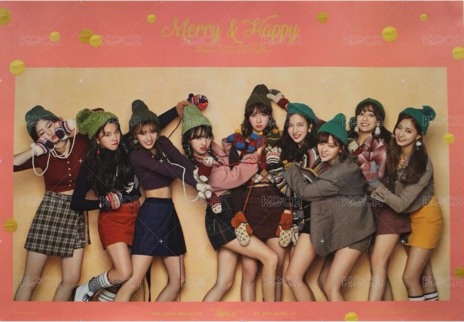 Merry&Happy 海報  背面