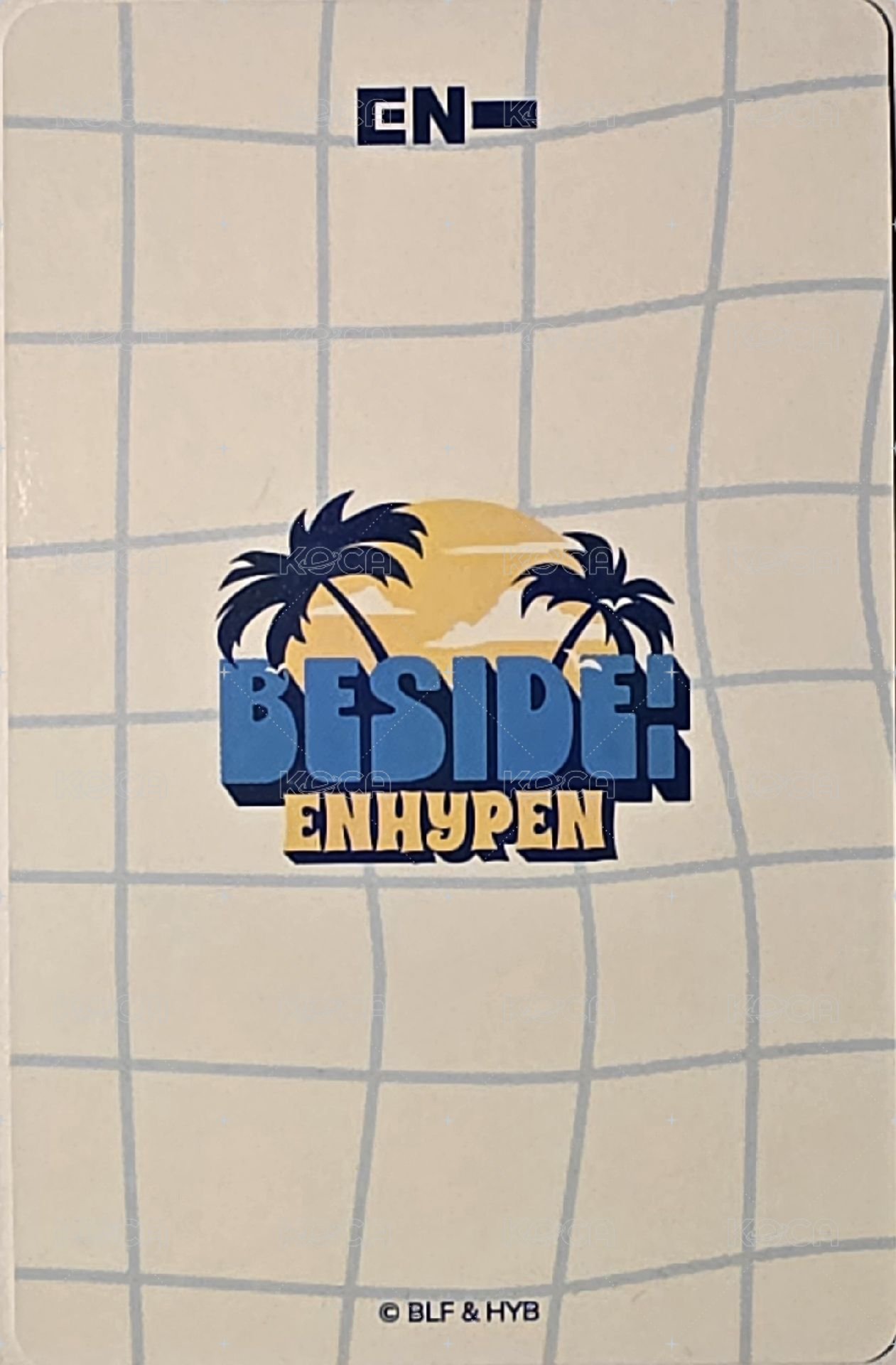 24夏週 隨機卡 24夏週 日咖 隨機卡 背面