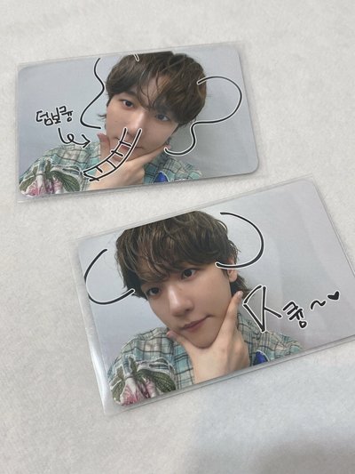 EXO BAEKHYUN 伯賢bolo5 簽售卡