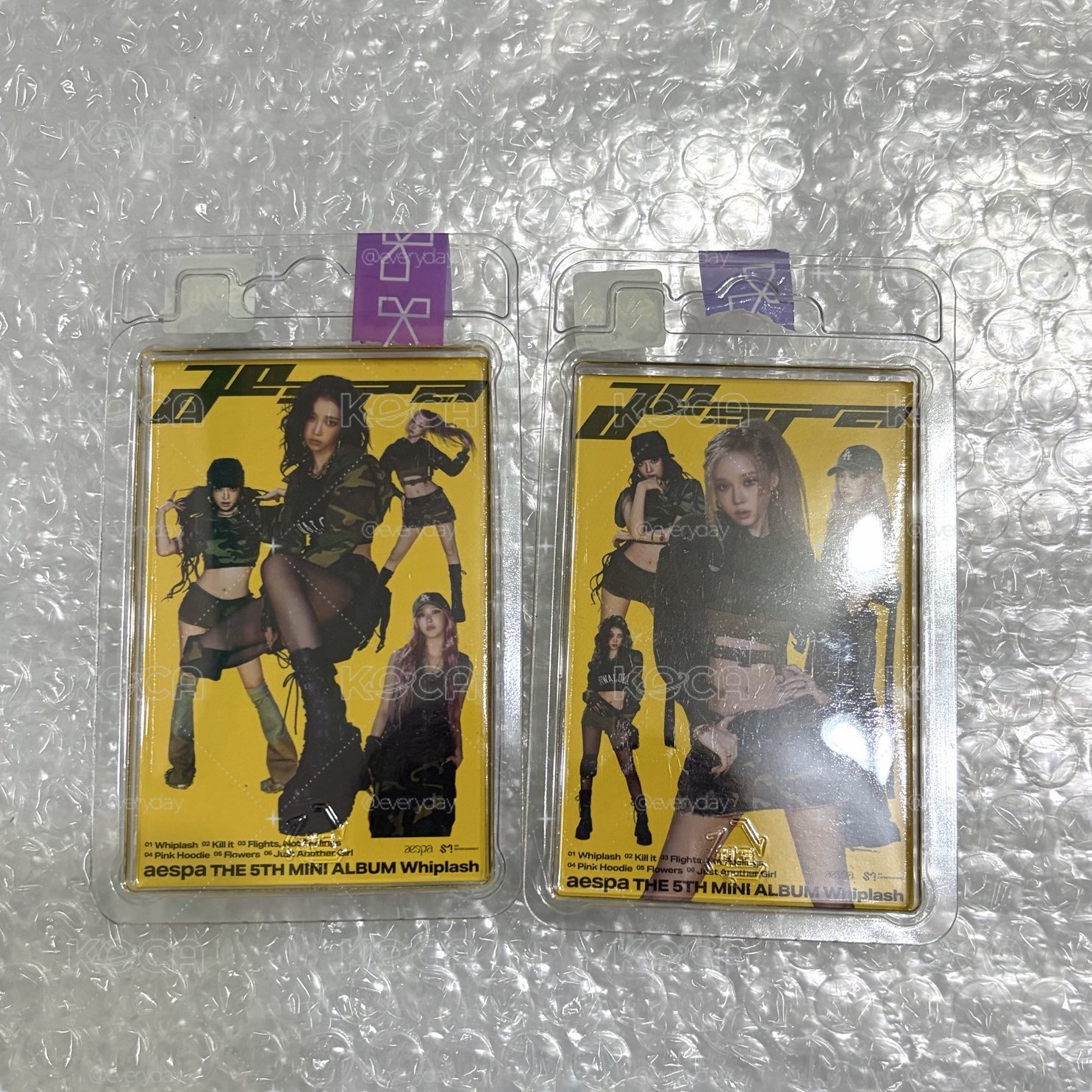 全新未拆 aespa 冬柚 Whiplash 電子專 SMini Ver.