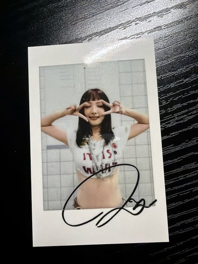 林娜璉 中簽卡