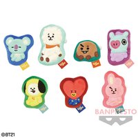 BT21 BANDAI 徽章 Railway Journey系列 毛絨