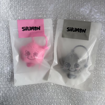 全新 灰+桃 JISOO 小灰塵 SHUMON