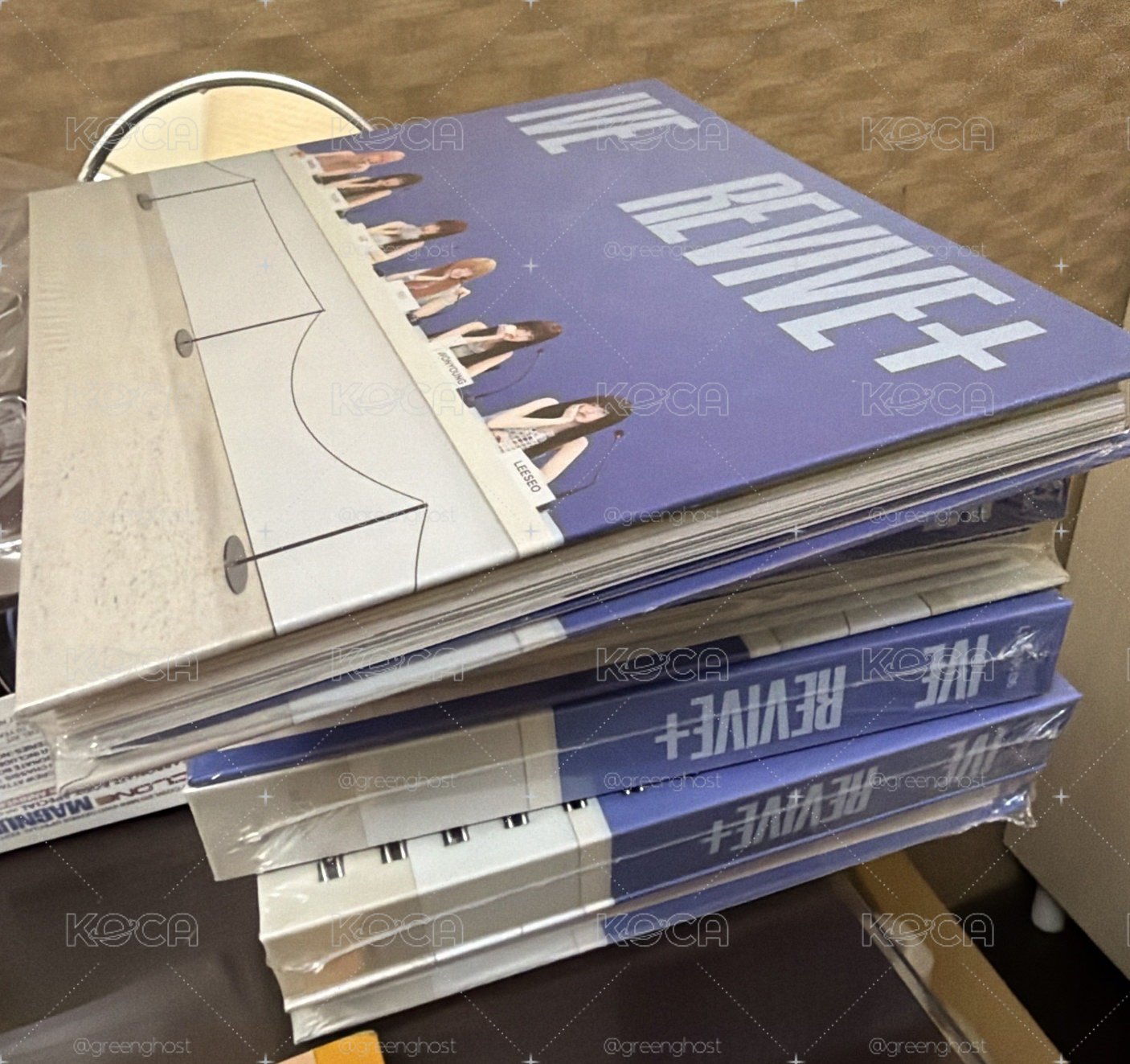 IVE THT 2ND ALBUM REVIVE+ (SPOILERS ver.) 全新未拆
