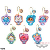 BT21 BANDAI 鑰匙圈吊飾 Popping Sundae系列