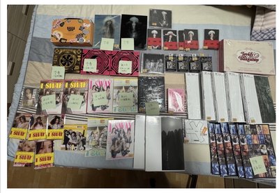 idle 專輯、年曆區（多空專、少量全專、未拆）