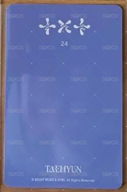 SWEET 隨機卡  背面