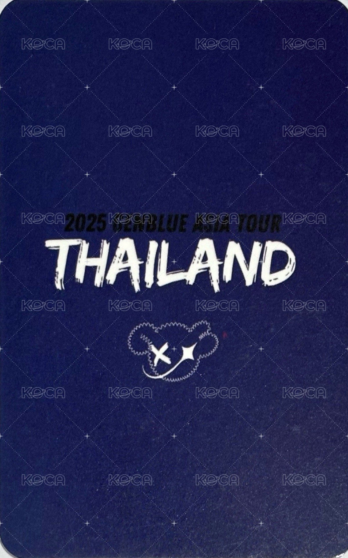 ACT LIKE THAT 亞巡最終站 任務卡 泰國 ver. 背面