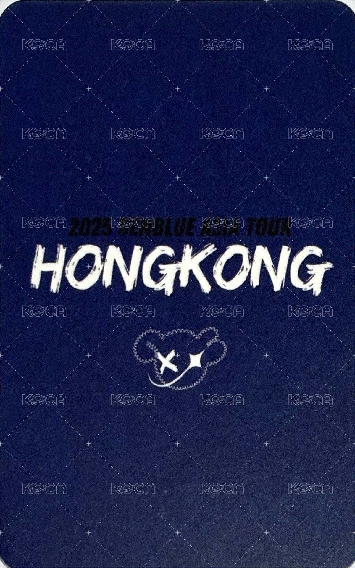 ACT LIKE THAT 亞巡最終站 任務卡 香港 ver. 背面