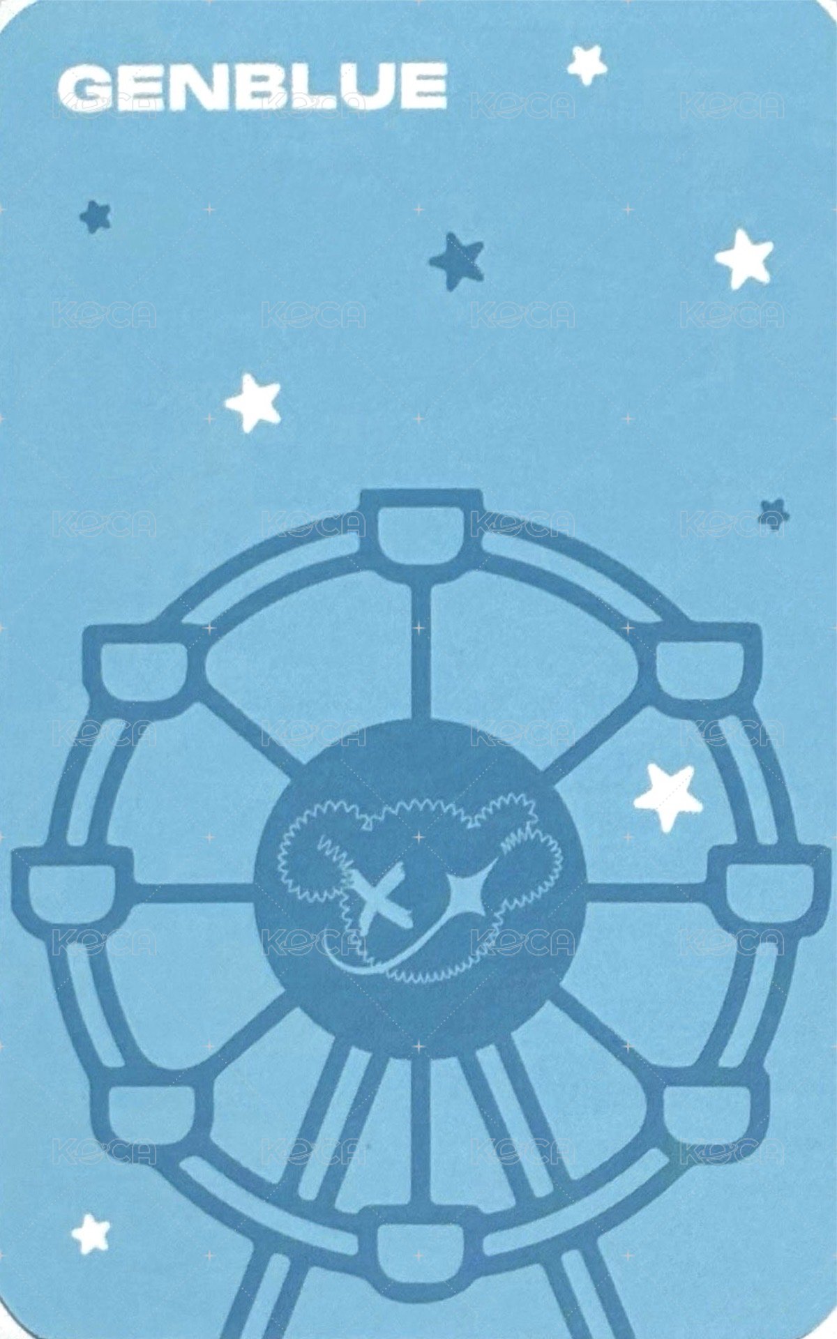 星動樂園 入場卡 / 場限卡 摩天輪 ver. 背面