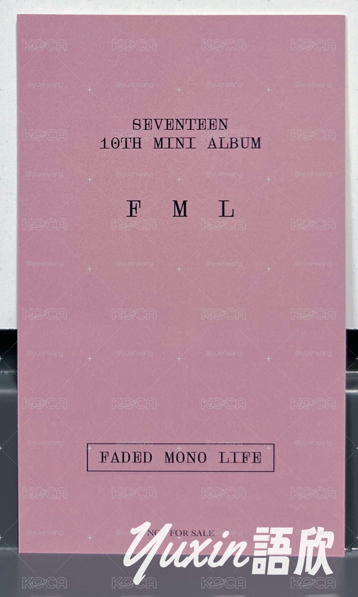 現貨✅ SEVENTEEN 迷你十輯 FML 專輯 UNIVERSAL 環球 特典 小卡