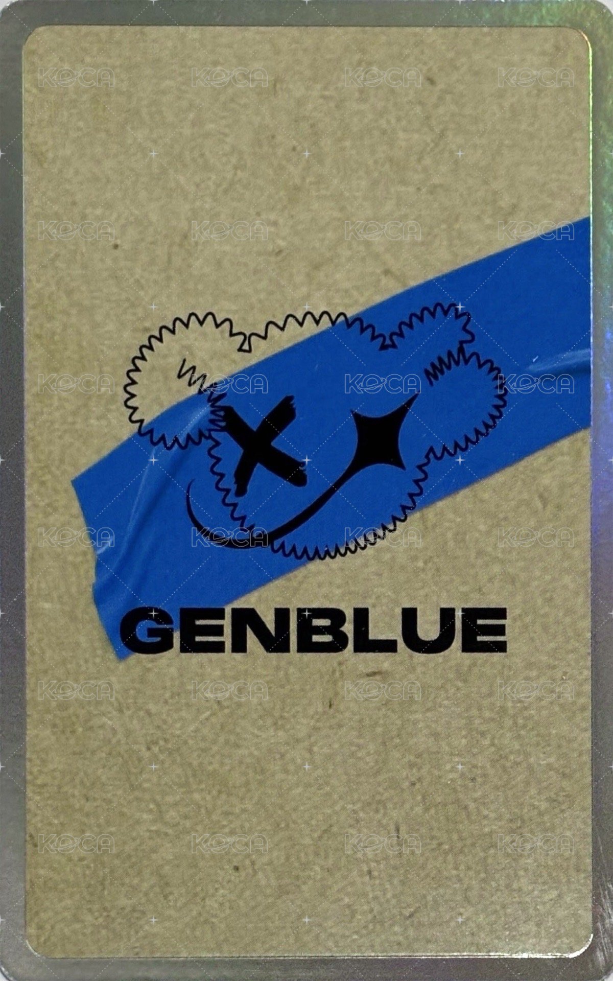 星動樂園 隨機卡 盲抽寫真卡 團卡(B) ver. 背面