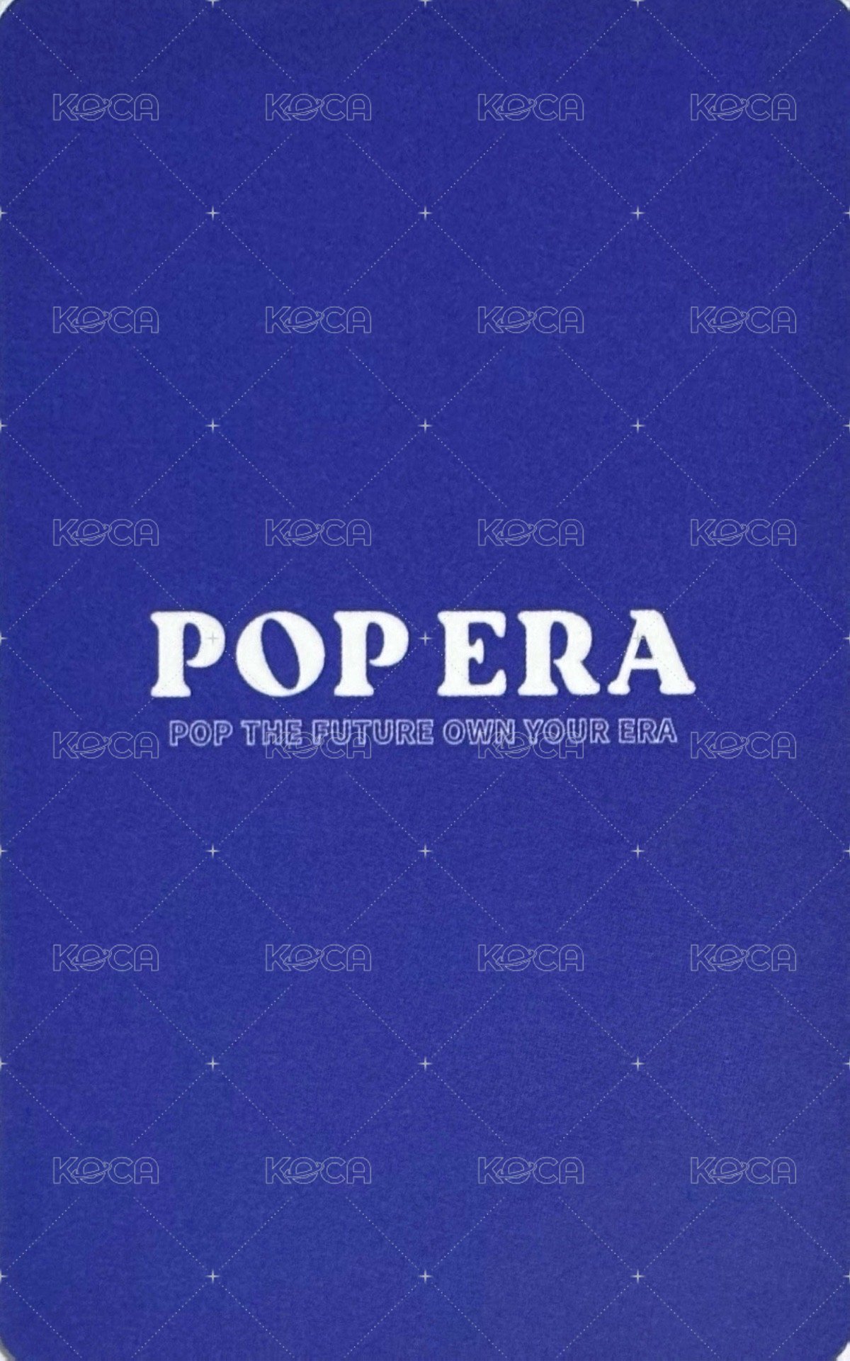 POPERA 周邊卡  背面
