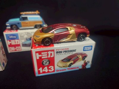 Dream TOMICA 143 模型車 鋼鐵人