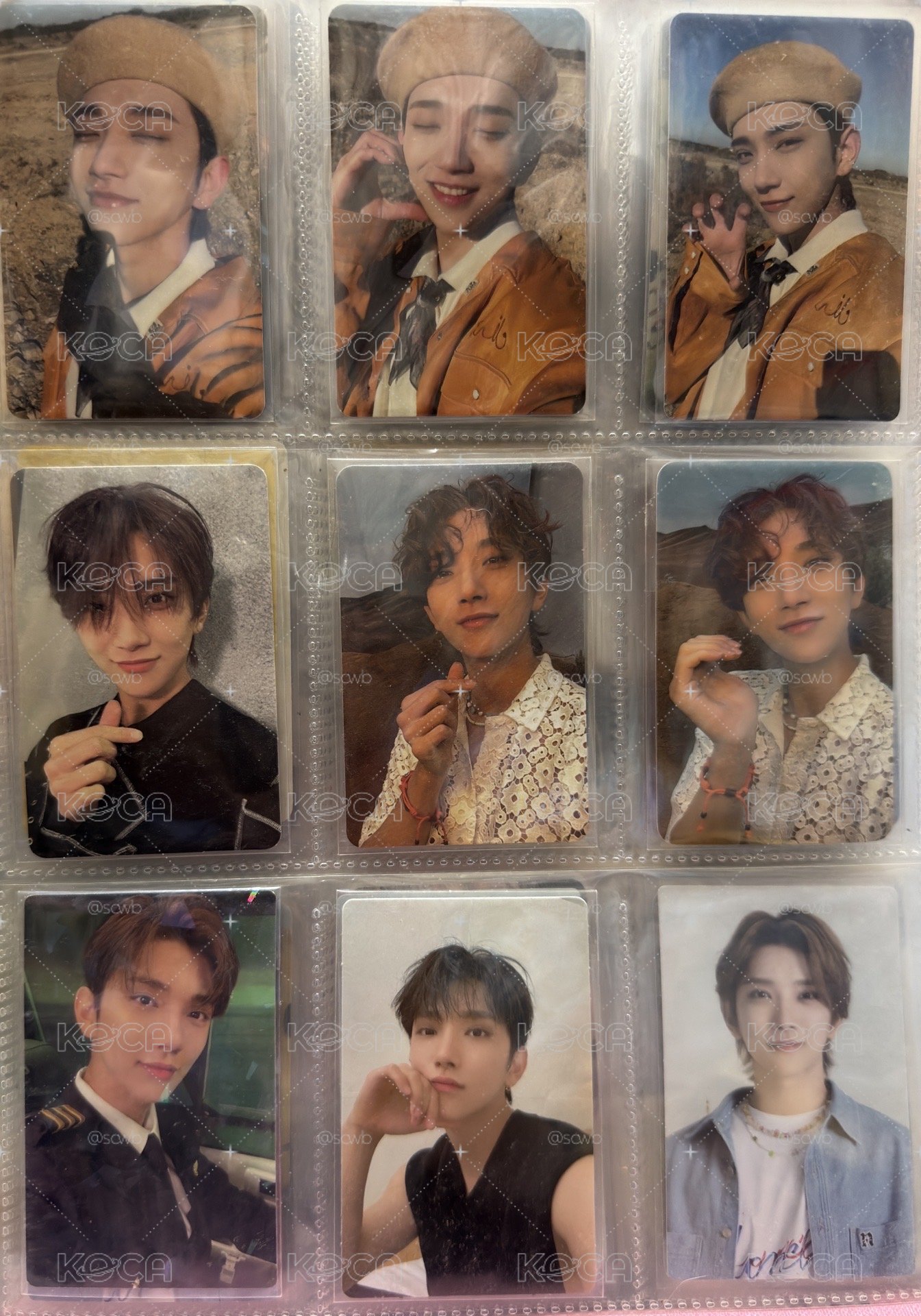 SEVENTEEN 小卡