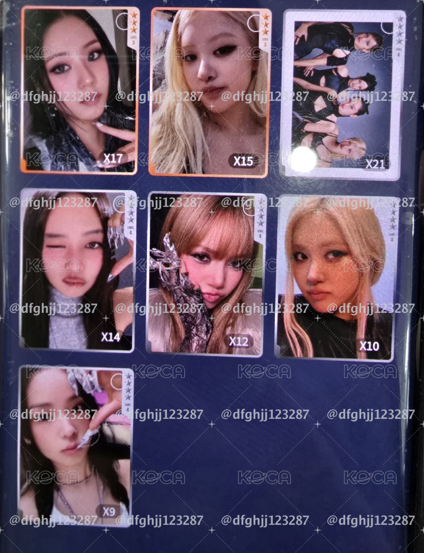 非現｜2~4星光卡｜碎星團卡