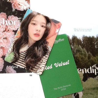 Red velvet FMR Yzy一直娛1.0簽售卡