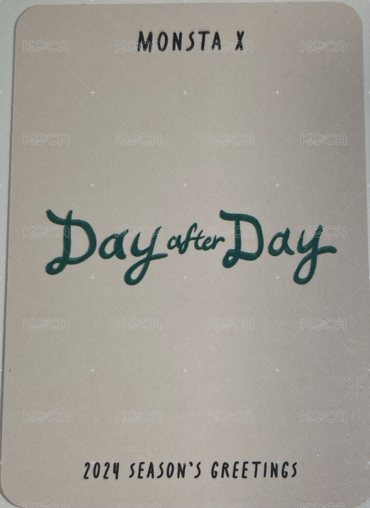 2024'SG 年曆卡 24‘SG 年曆卡 背面