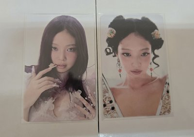 BP Jennie 遊戲卡，滿額卡，am 特典卡，ms幸運卡