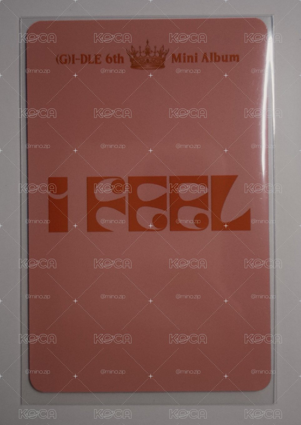 I feel k4 1.0 簽售卡 琦