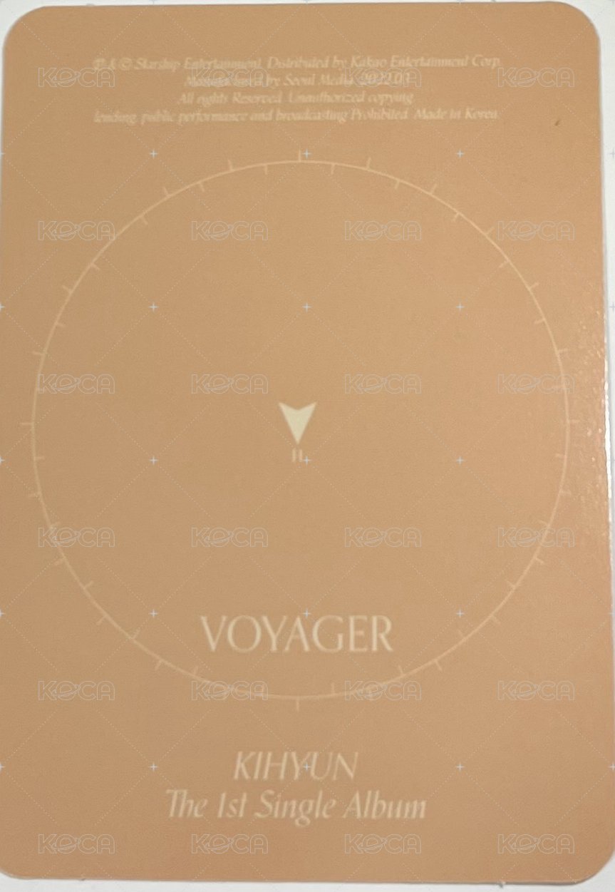 Voyager 專輯卡 Voyager專輯卡 背面