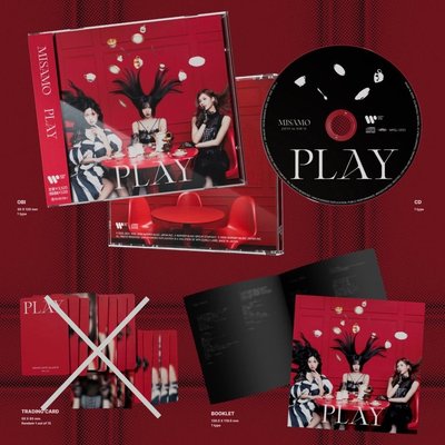 MISAMO PLAY 通常盤 空專