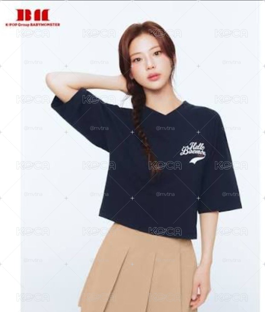 BABYMONSTERxUNIQLO印花T恤