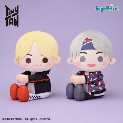 TinyTAN Dynamite Mic Drop 豆眼 抱抱娃