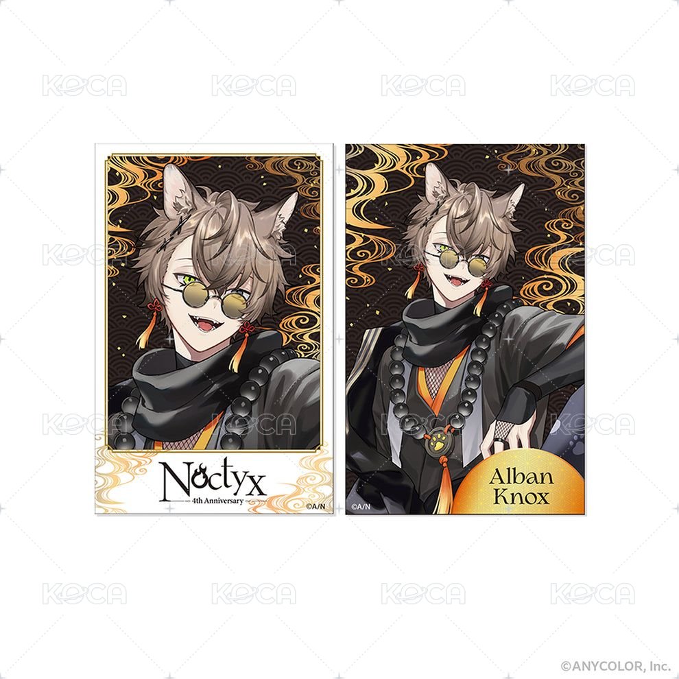 Noctyx 四周年 Polaroid alban 4周年拍立得A Back