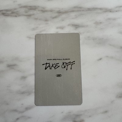 iKON 金東赫 DK TAKE OFF Tantara 小卡