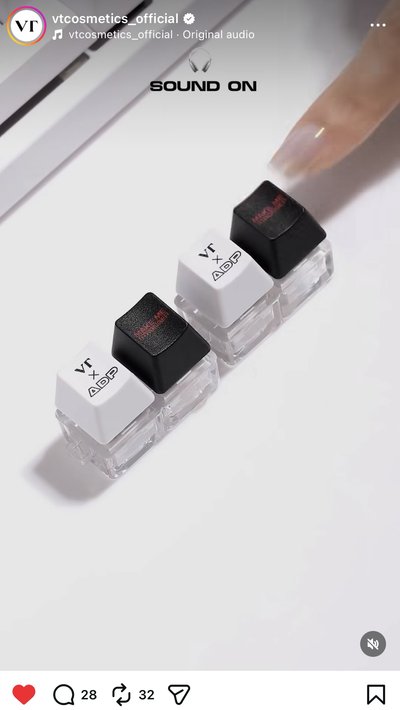 ADP VT 代言 鍵帽吊飾 OLIVE YOUNG