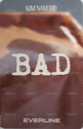 BAD el 線上 幸運卡  背面