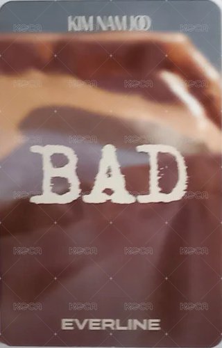 BAD el 線上 幸運卡  背面