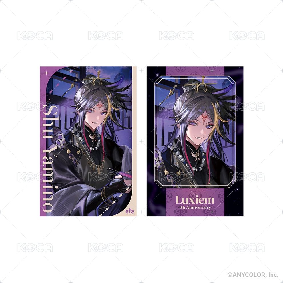 Luxiem四周年 拍立得 shu 4周年拍立得B 背面