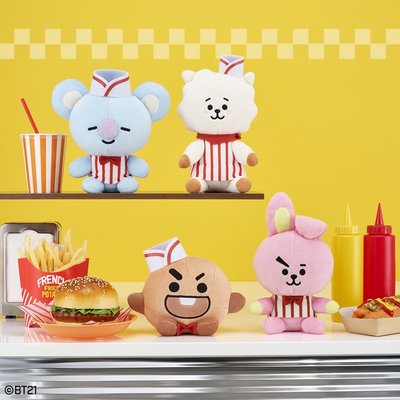一番賞 BT21 Diner 娃娃