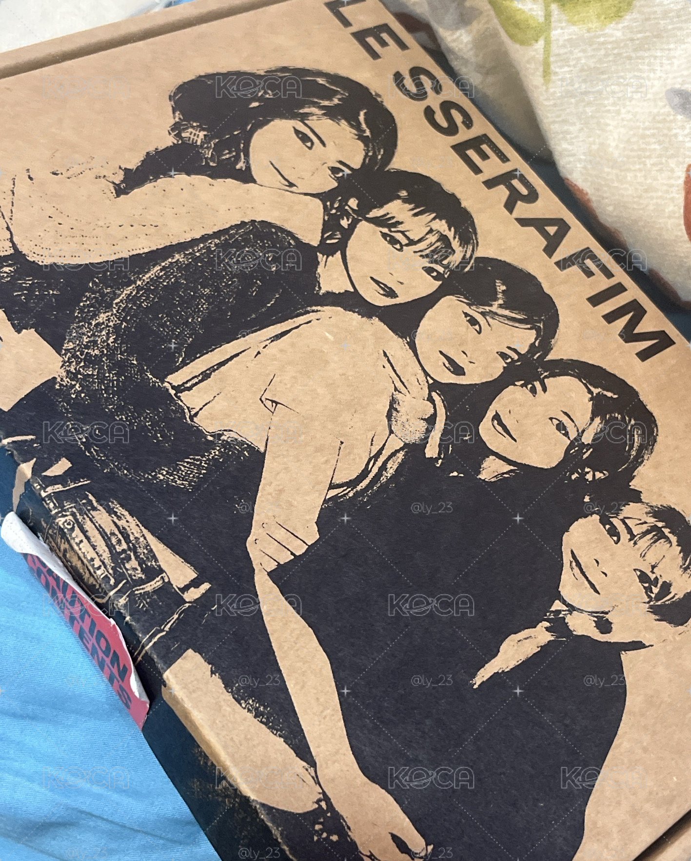 LE SSERAFIM 鐵盒全專 已拆