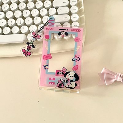 小狗造型 小卡壓克力展示架