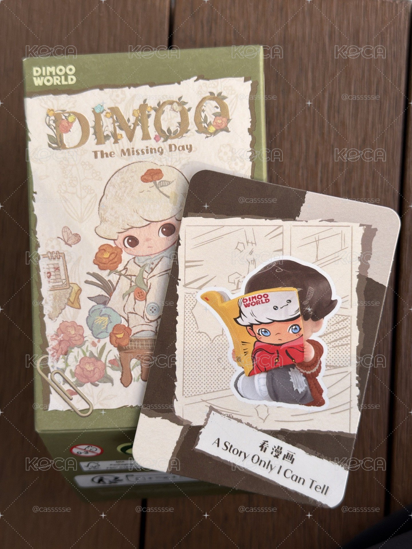 全新未拆袋 📖泡泡瑪特 POPMART DIMOO 星期八系列 看漫畫